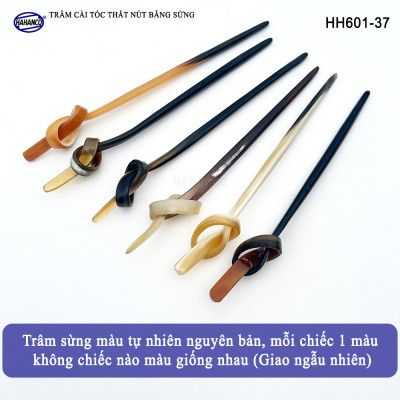 Trâm Cài Tóc Bằng Sừng Đầu Trâm Thắt Nút Kiểu Dáng Lạ Độc Đáo Tỉ Mỉ (HH601-37)