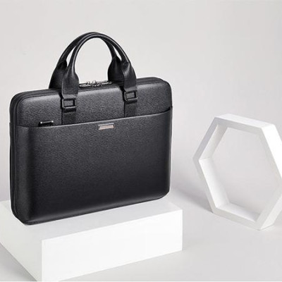 Cặp nam công sở cao cấp BHM7355 Da bò nguyên tấm. Túi xách công sở nam. Vừa laptop 14inch,phom cứng. Sang trọng, lịch lãm