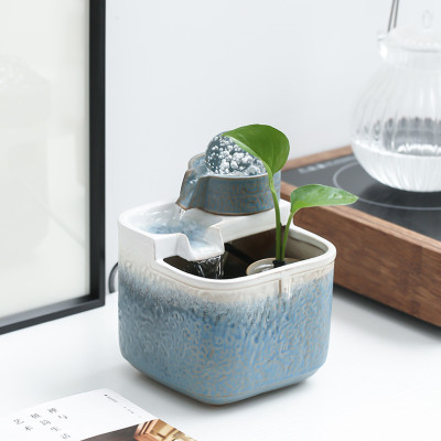 Thác Nước Phong Thủy Ngọc Cối Xoay_Hàng chính hãng