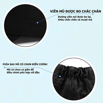 Mũ Lưỡi Trai Thời Trang Hàn Quốc U459 US ARMY, Chất liệu Kaki Cao Cấp Kiểu Dáng Nón Kết Vành Cong, Phong Cách Trẻ Trung, Năng Động-HÀNG CHÍNH HÃNG