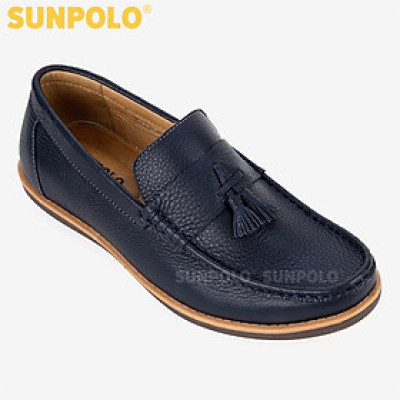 Giày Mọi Nam Da Bò SUNPOLO SUKT2581