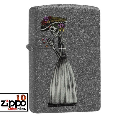 Bật lửa ZIPPO 28987 Iron Stone Couple - Chính hãng 100%