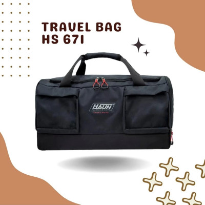 Túi Trống Thể Thao Chống Nước Rộng Rãi Hasun HS 671 - Hàng Chính Hãng