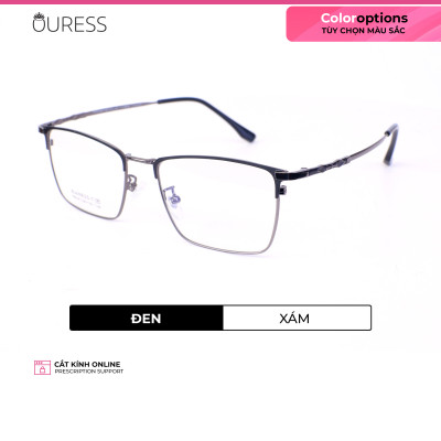 GỌNG KÍNH TITAN NAM (Titanium Pors Men) CHẤT LIỆU VƯỢT TRỘI SIÊU NHẸ SIÊU BỀN – P9018