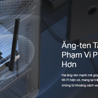 Card mạng WiFi PCIe Mercusys MA30E AC1200 + Bluetooth 5.0 - Hàng Chính Hãng