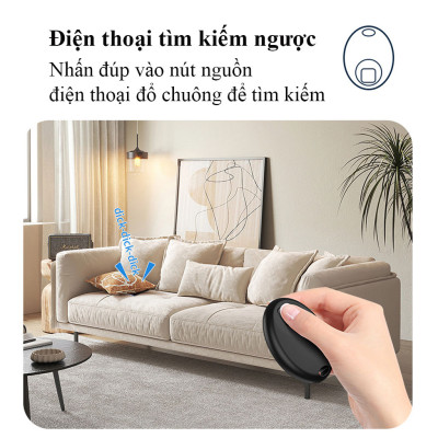 Thiết bị định vị toàn cầu GPS S2 Tag giúp định vị theo dõi vị trí chìa khóa, vật dụng, xe cộ, thú cưng mọt cách chính xác, có âm thanh cảnh báo - Hàng chính hãng/Hàng nhập khẩu