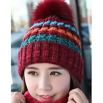 NÓN LEN NỮ BUTION, MŨ LEN NỮ BUTION DN19121713