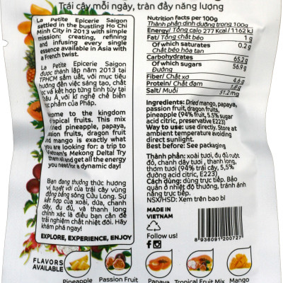 Trái Cây Hỗn Hợp Sấy Dẻo La Petite Epicerie Saigon - 40g