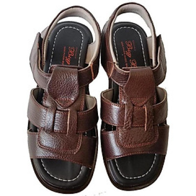 Giày Sandal Nam BIGGBEN Da Bò Thật SD12
