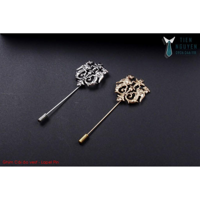 Ghim cài áo vest, Phụ kiện cài áo chú rể nhiều mẫu - Tien Nguyen