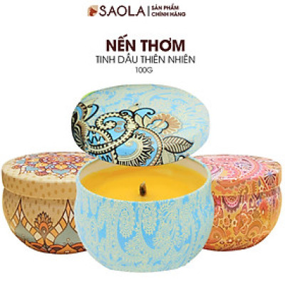  Nến thơm sáp ong tinh dầu