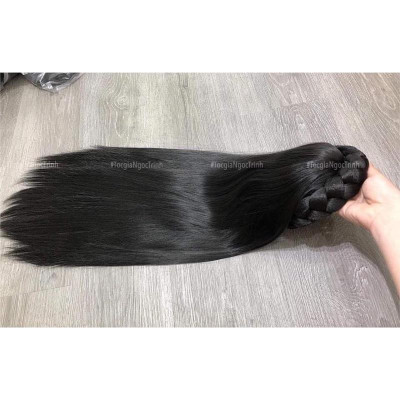 Cài tóc giả tết rít to 3cm có sẵn tóc