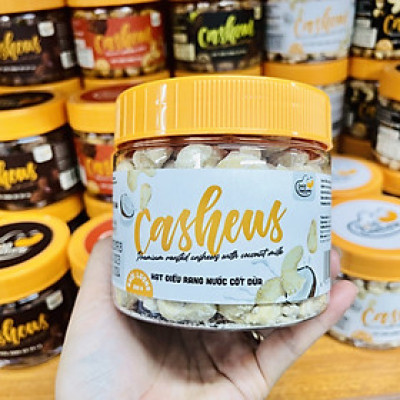 Hạt Điều Rang Nước Cốt Dừa 250gr