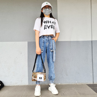 Túi đeo chéo nữ dạo phô sunisex thời trang Hàn quốc chống thấm nước BEE GEE T2