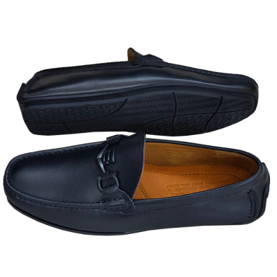 Giày Mọi Nam Da Bò Thật Đế Âm TiTi ĐÔ Cao Cấp GDA2023d