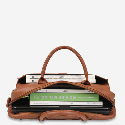 Túi xách công sở nam nữ đựng laptop 15 inch IDIGO MB2 - 6010, túi đựng tài liệu A4 ngăn kéo trước thanh lịch