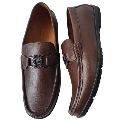 Giày Mọi Nam Da Bò Thật BIGGBEN Cao Cấp GM312