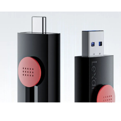 USB 2 in 1 Type C/ Type A Lexar D300 Dual Drive 32GB/ 64GB/ 128GB/ 256GB, tốc độ đọc 130MB/s - HÀNG CHÍNH HÃNG