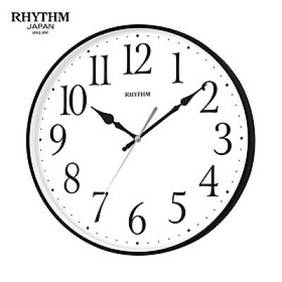 Đồng hồ Rhythm CMG620NR02- Kt 30.5 x 4.0cm, 690g, Vỏ nhựa. Dùng Pin.