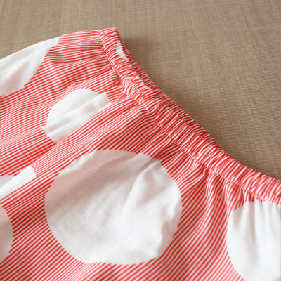 Pijama nữ thô đũi, Đồ bộ mặc nhà mùa hè ngắn tay cho nữ Azuno AZ2992