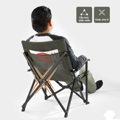 Ghế lưới Owaga gấp gọn Campingmoon F-1003-W