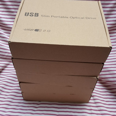 Hộp đựng ổ đĩa laptop DVD gắn ngoài qua cổng USB - Dùng cho ổ dvd mỏng 9.5mm và dầy 12,7mm - Hàng chính hãng