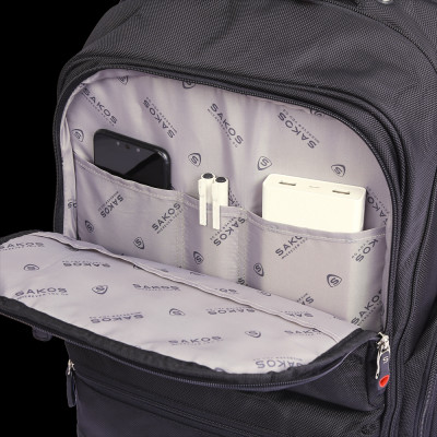 Balo Laptop Du Lịch Cao Cấp SAKOS DILY 15.6 Inch / ULTRA 17 Inch - Hàng Chính Hãng