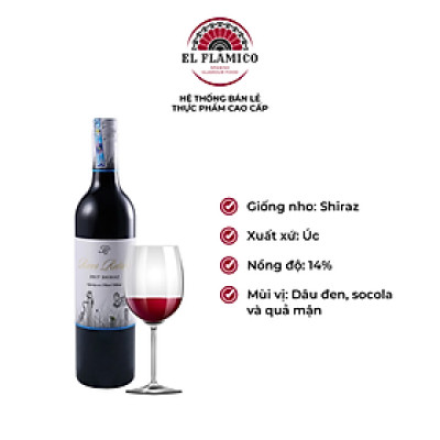 Rượu vang đỏ Úc River Retreat Shiraz Red Wine (14%/Vol)