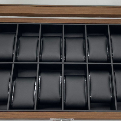 Hộp Đồng Hồ 12 Chiếc SAIKE SAIKE S129 Gỗ Óc Chó