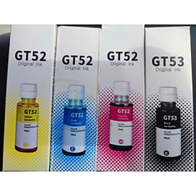 Bộ mực dành cho Máy in HP Smart Tank 580 All-in-One, bộ 4 màu mực