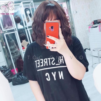 Tóc giả dợn sóngFREESHIP ĐƠN 50K_Tóc giả nguyên đầu cao cấp dợn sóng- tặng lưới chùm tóc