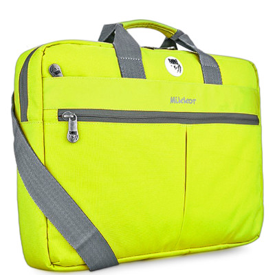 Cặp Đeo Laptop Editor Briefcase Mikkor EB 002 - Xanh Lá Mạ 