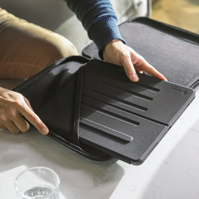 TÚI CHỐNG VA ĐẬP TOMTOC (USA) PORTFOLIO HOLDER HARDSHELL IPAD PRO 12.9INCH & SURFACE PRO 12.3 BLACK (A06-004D01)