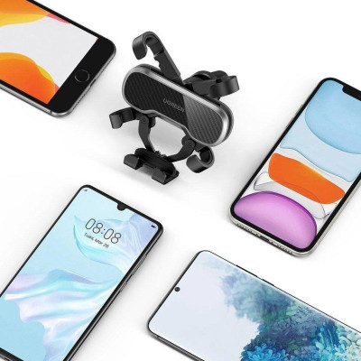 Ugreen UG80539LP228TK xoay 360 độ 4.7 đến 7 inch kẹp điện thoại màu đen gắn khe gió đa chiều - HÀNG CHÍNH HÃNG