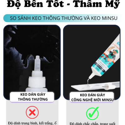 Keo Dán Giày Nhiệt Trong Suốt Siêu Dính Dùng Không Tổn Thương Da