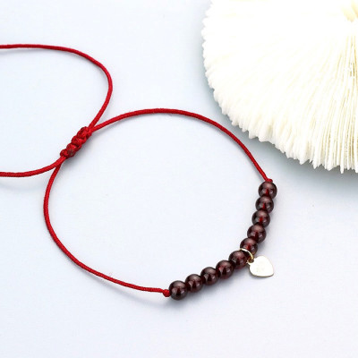 LẮC TAY , VÒNG TAY DÂY CHỈ ĐỎ 10 HẠT THẬP TOÀN THẬP MỸ