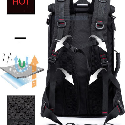 Ba lô du lịch thể thao nam công suất lớn phong cách châu âu hiện đại đã tích hợp công nghệ 4.0