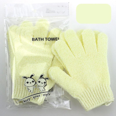 Bao tay tắm găng tay matxa tắm tẩy tế bào chết, tẩy da chết bông tắm giúp kỳ sạch bẩn trên da (nhiều màu) (Xả Rẻ Lấy 5*)