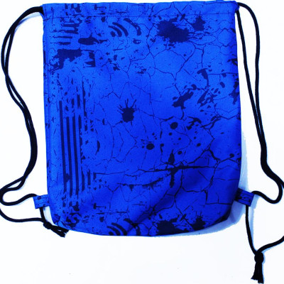 Balo Rút Dây Họa Tiết nhỏ vải dù siêu nhẹ