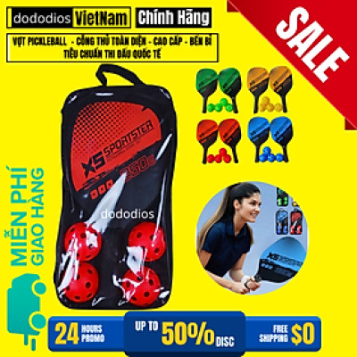 Vợt Pickleball Carbon T700 PRO mặt vợt phủ carbon khối lượng siêu nhẹ mặt nhám bám bóng