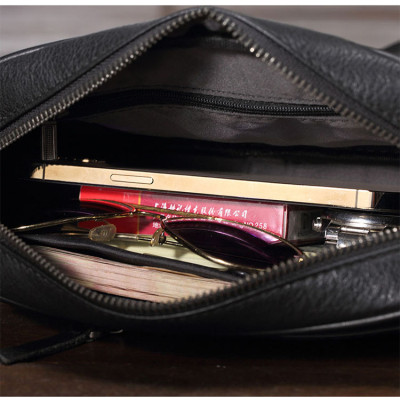 Túi đeo chéo nam nhỏ da bò thật BAOHA LEATHER BHM1238 Túi đeo vai mini