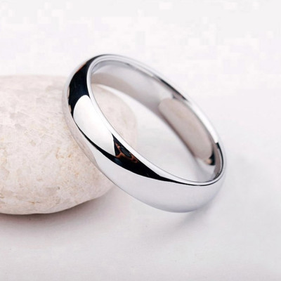 Nhẫn Bạc Nam Bạc Ta Kiểu Dáng Trơn Đơn Giản Nam Tính BẠC HIỂU MINH NA035