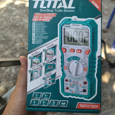 ĐỒNG HỒ VẠN NĂNG KỸ THUẬT SỐ TOTAL TMT47504 - HÀNG CHÍNH HÃNG