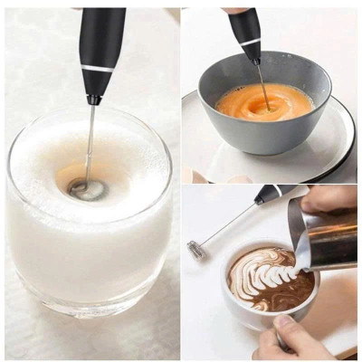 Máy Đánh Bọt Que Tạo Bọt Cafe Mini,  Trứng Cầm Tay  Không Dây Tích Điện 3 Chế Độ