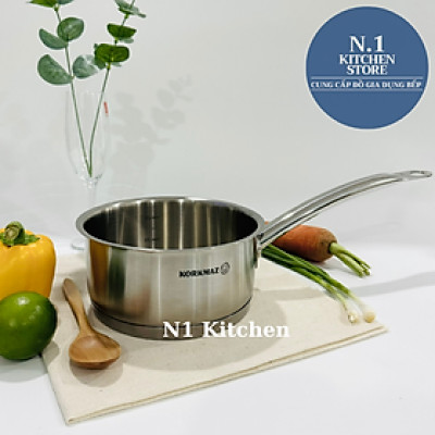 Quánh inox cao cấp Korkmaz Proline 1.5 lít không nắp - A1156 - Hàng chính hãng