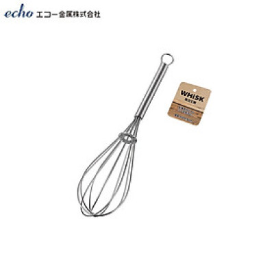 Dụng cụ đánh trứng làm bánh 100% inox Echo hàng nội địa Nhật Bản