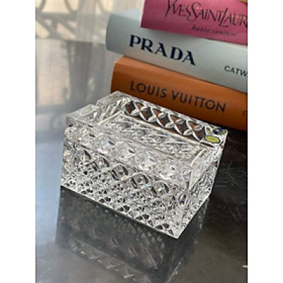 Hộp đựng pha lê cigar kiêm gạt tàn 2 in 1 Bohemia Crystal Hàng chính hãng