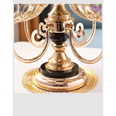 Khay Mứt Tết Pha Lê Trong Suốt, Xoay 360 Độ Cao Cấp Phong Cách Châu Âu Trang Trí Ngày Tết - Hộp Đựng Bánh Kẹo - Hàng Loại 1 - Chính Hãng MINIIN