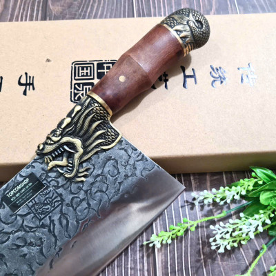 DAO BẾP - DAO THÁI KHÂU RỒNG MÃ A7 DT152 NT topcomshop vn