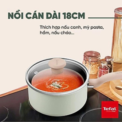 Quánh chống dính đáy từ Tefal So Matcha 18cm hàng chính hãng